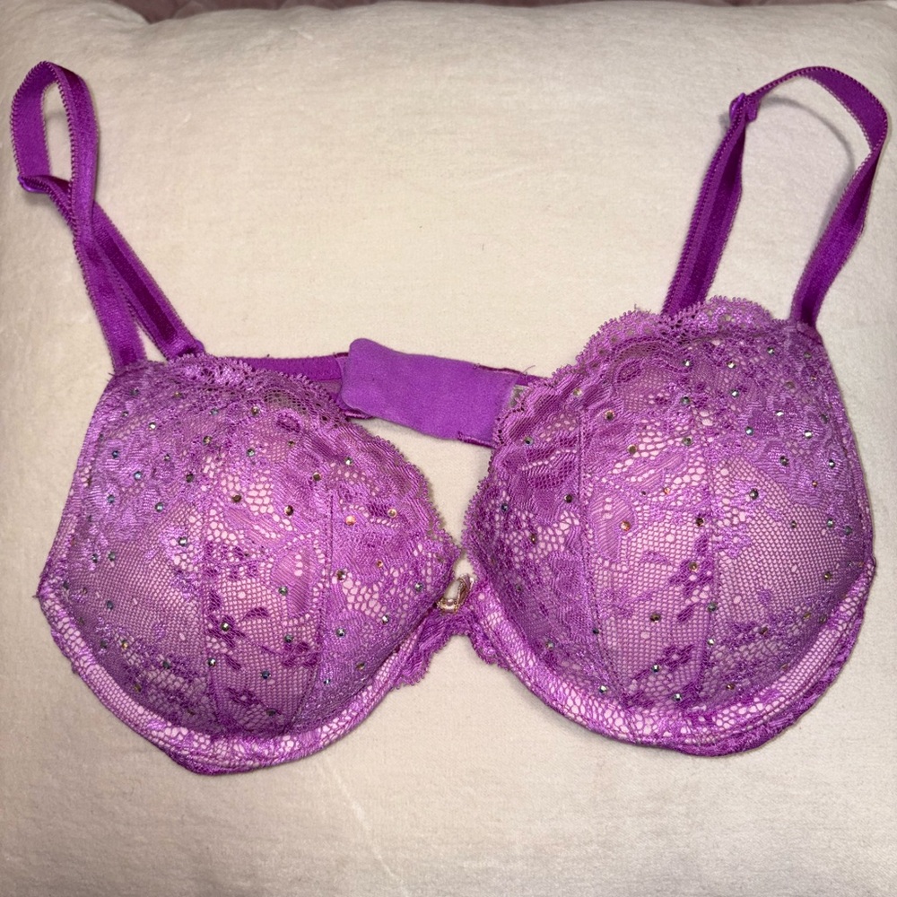 Victorias Secret Dream Angel Plunge Push UpBra 32A